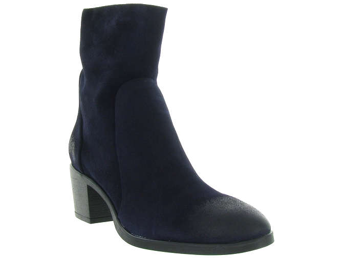 bottines et boots - Classique & Chic - femme - Cuir - Bleu Marine - Armando