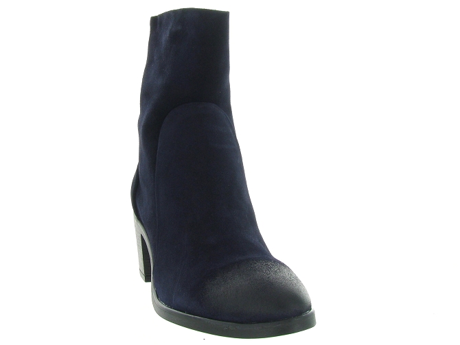 bottines et boots - Classique & Chic - femme - Cuir - Bleu Marine - Armando4630906_3
