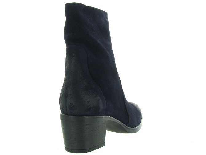 bottines et boots - Classique & Chic - femme - Cuir - Bleu Marine - Armando4630906_5
