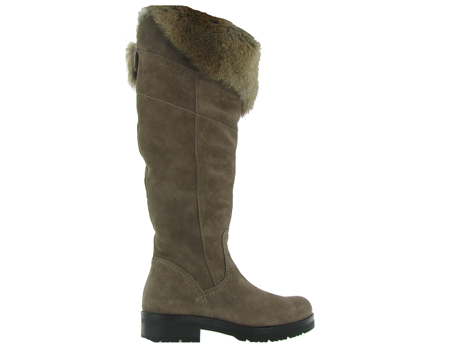 apres ski bottes fourrees - Botte de neige - femme - Nubuck - Taupe - Armando4631602_5