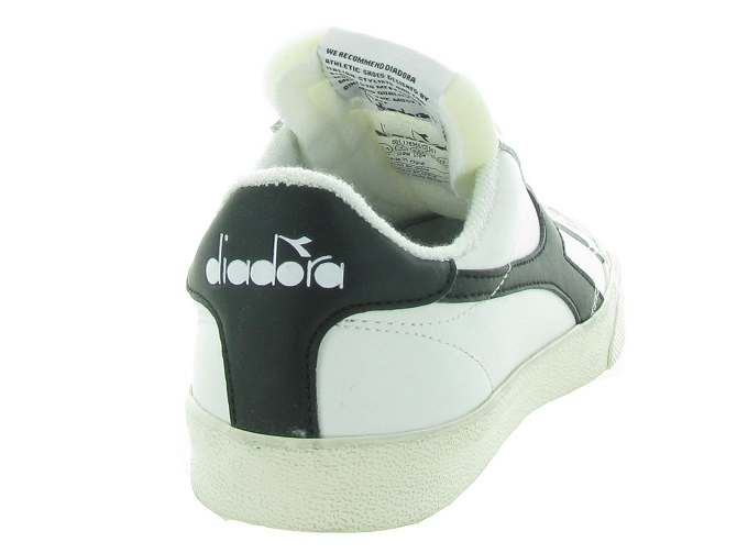 Diadora baskets et sneakers melody leather dirty women blanc4641801_4