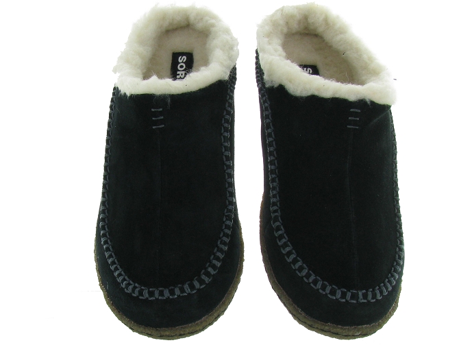 chaussons et pantoufles - Mules Sabots - homme - Laine - Noir - Sorel4646202_2