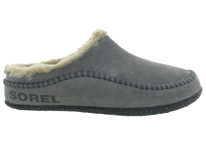Sorel chaussons et pantoufles lanner ridge gris4646204_2