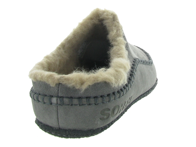 Sorel chaussons et pantoufles lanner ridge gris4646204_5