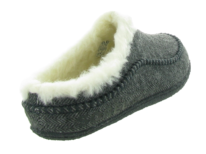 Sorel chaussons et pantoufles lanner ridge anthracite4646206_5