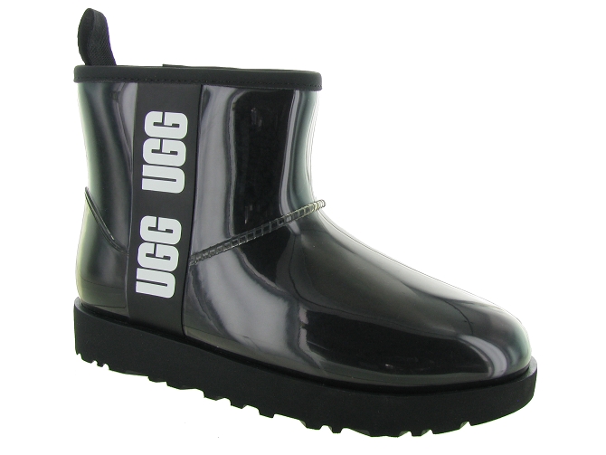 Ugg australia apres ski bottes fourrees clear mini noir