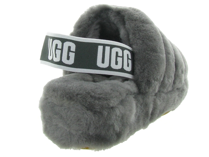 Ugg australia chaussons et pantoufles fluff yeah slide gris4646802_5