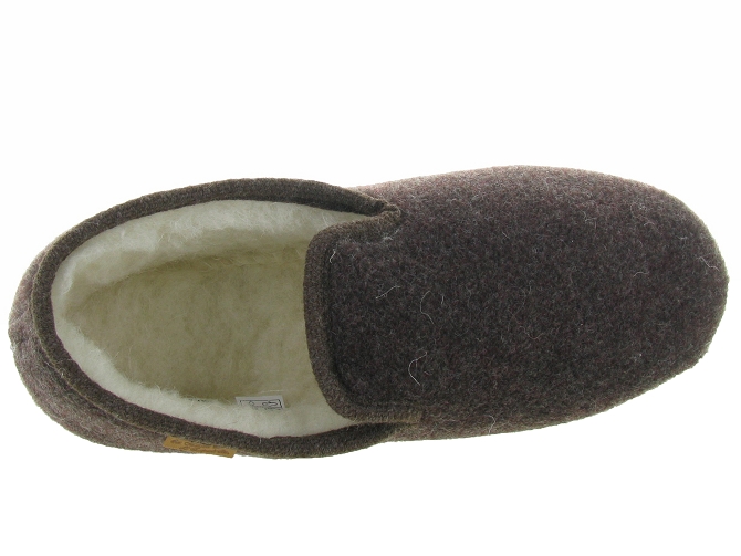 chaussons et pantoufles - Charentaises - homme - Synthétique - Marron - La maison de l espadrille4660301_3