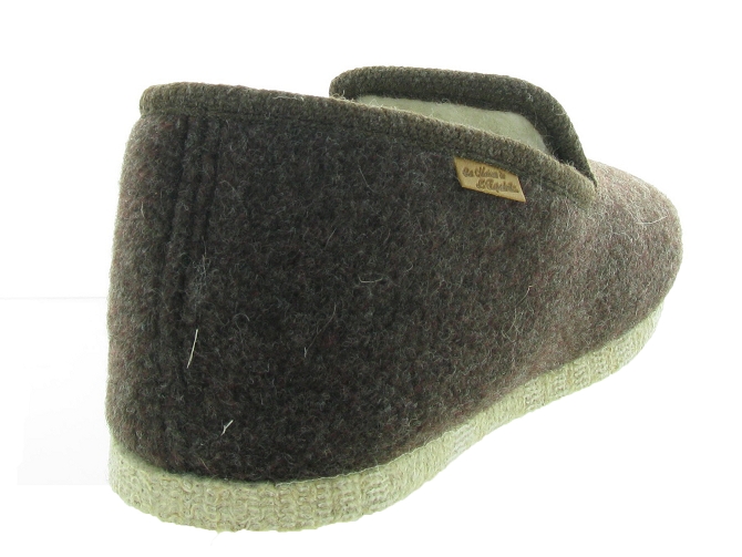 chaussons et pantoufles - Charentaises - homme - Synthétique - Marron - La maison de l espadrille4660301_5