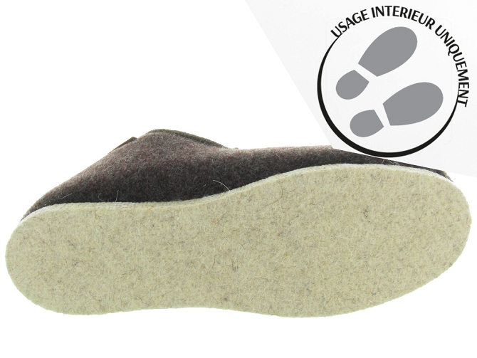 chaussons et pantoufles - Charentaises - homme - Synthétique - Marron - La maison de l espadrille4660301_6