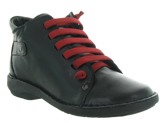 Creator chaussures a lacets 13489a noir