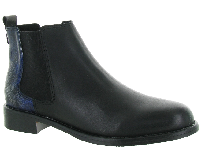 Armando bottines et boots 7407 noirazul noir