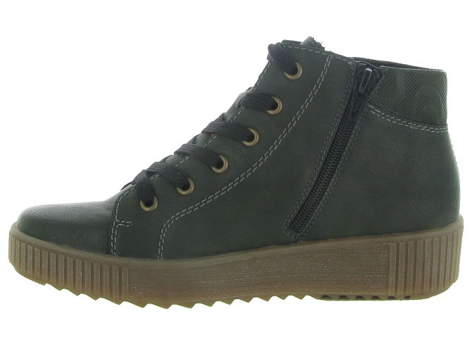 chaussures a lacets - Lacets détente - femme - Synthétique - Kaki - Rieker4682102_4