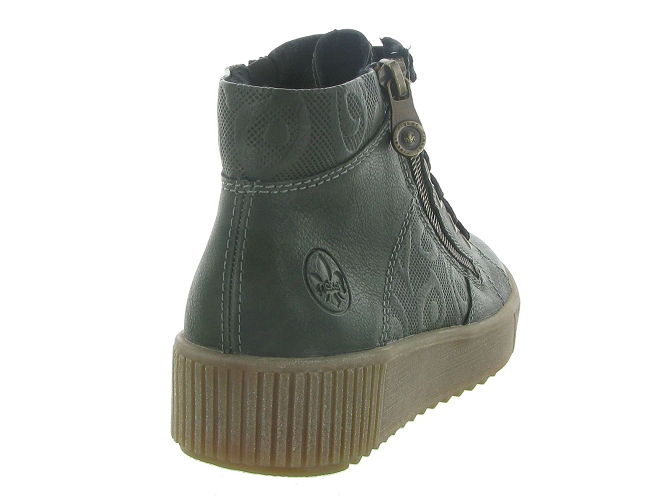 chaussures a lacets - Lacets détente - femme - Synthétique - Kaki - Rieker4682102_5