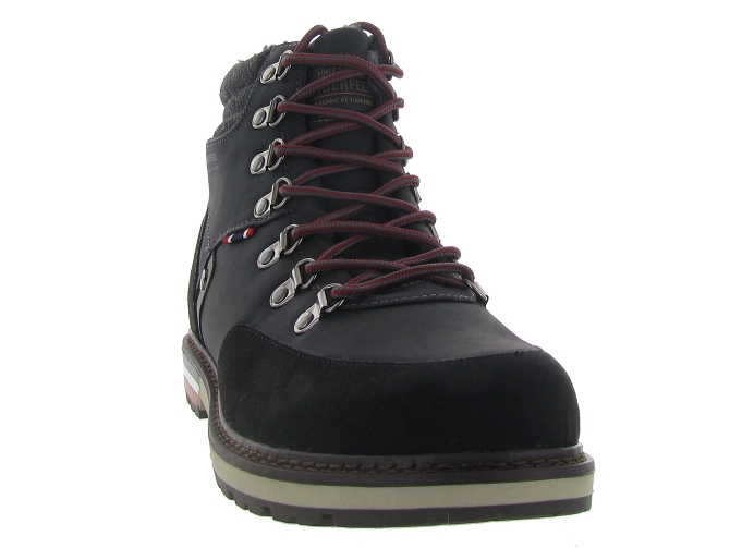 chaussures a lacets - Confort et décontracté - homme - Synthétique - Noir - Kimberfeel4690201_3