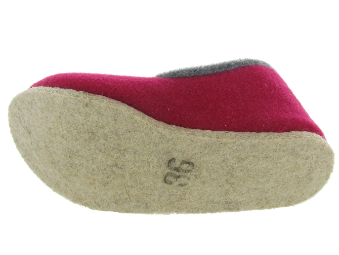 Rondinaud chaussons et pantoufles calmont fushia4691202_4