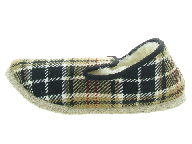 Rondinaud chaussons et pantoufles cahors homme beige4691401_4