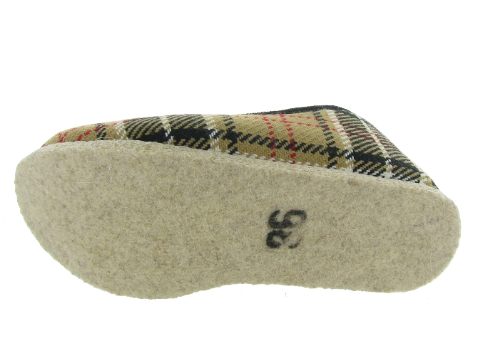 Rondinaud chaussons et pantoufles cahors homme beige4691401_5