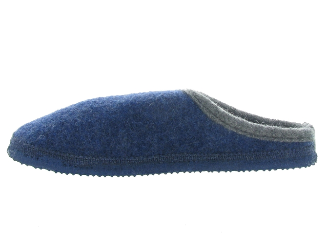 chaussons et pantoufles - Mules Sabots - homme - Laine - Bleu - Giesswein4694702_4