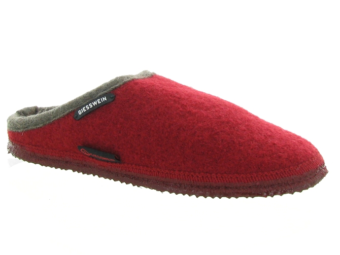 Giesswein chaussons et pantoufles dannheim homme rouge