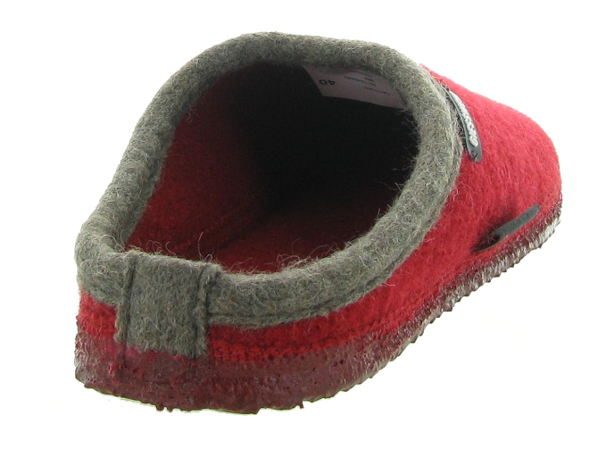 Giesswein chaussons et pantoufles dannheim homme rouge4694703_5
