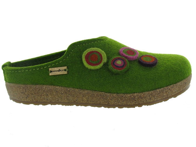 Haflinger chaussons et pantoufles kanon vert4696003_2