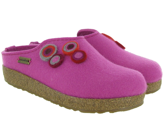 Haflinger chaussons et pantoufles kanon rose