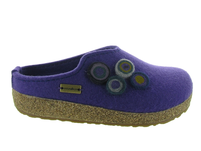 Haflinger chaussons et pantoufles kanon lilas4696007_2