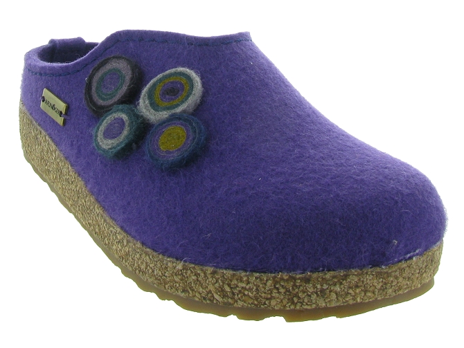 Haflinger chaussons et pantoufles kanon lilas4696007_3