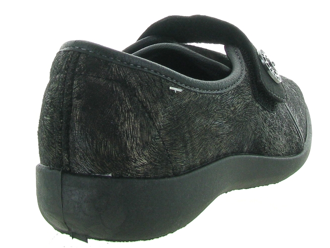 Fargeot chaussons et pantoufles uflex noir4699601_5