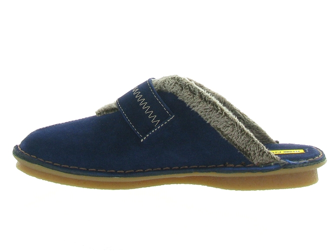 chaussons et pantoufles - Mules Sabots - femme - Synthétique - Bleu Marine - Nordikas4700303_4