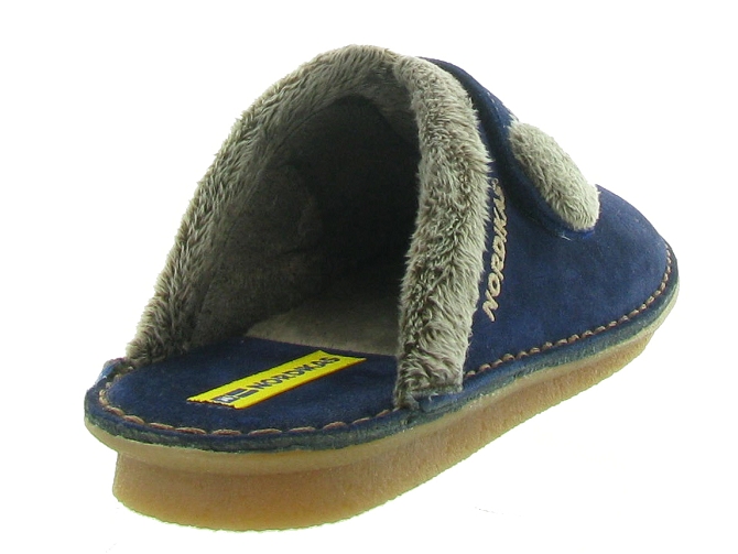 chaussons et pantoufles - Mules Sabots - femme - Synthétique - Bleu Marine - Nordikas4700303_5