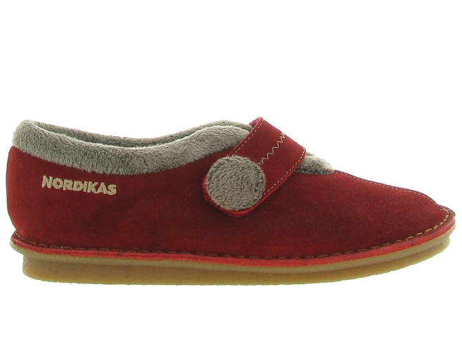 Nordikas chaussons et pantoufles 2071 cherokee femme brique4700901_2