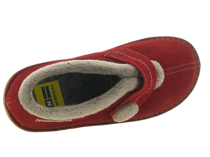 Nordikas chaussons et pantoufles 2071 cherokee femme cerise4700901_3