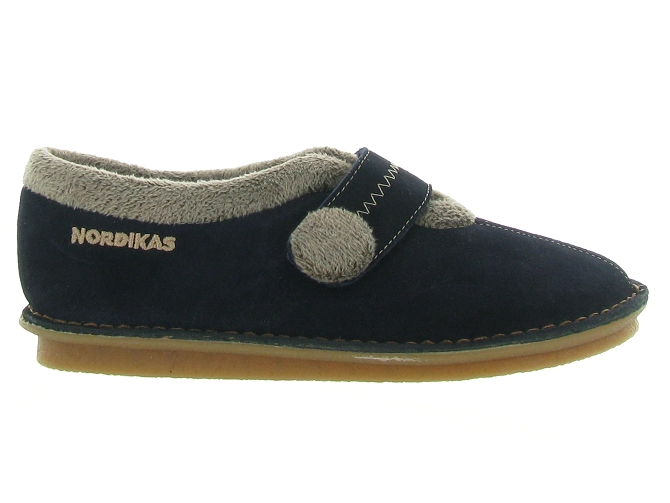 Nordikas chaussons et pantoufles 2071 cherokee femme marine4700903_2