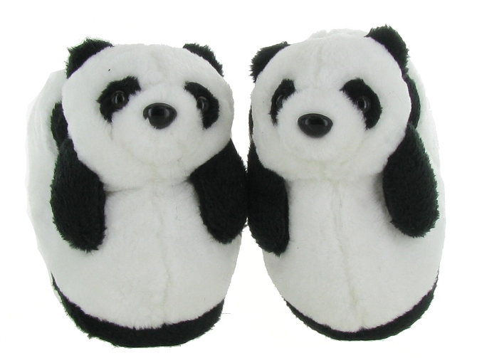 Sleeperz chaussons et pantoufles 9007 panda noir