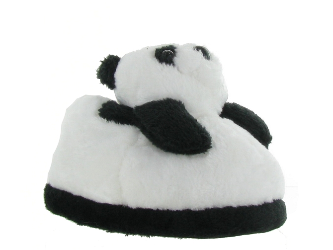 Sleeperz chaussons et pantoufles 9007 panda noir4701601_2