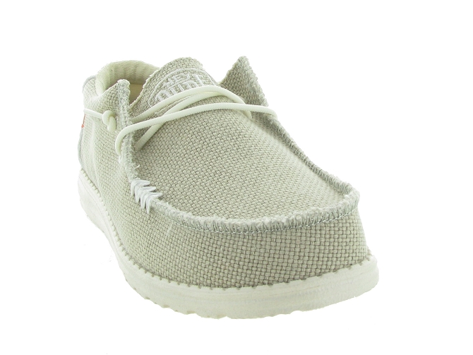 baskets et sneakers - Confort - homme - Toile  - Beige - Hey dude4703601_3
