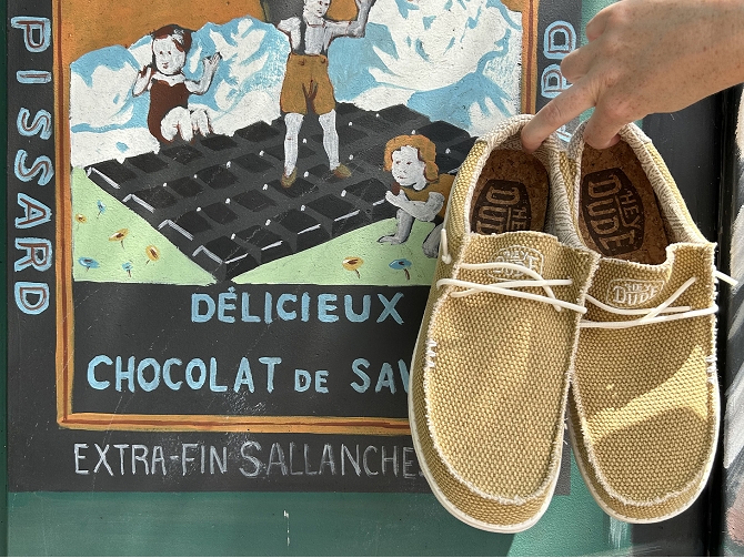Hey dude baskets et sneakers wally naturel jaune moutarde4703609_6