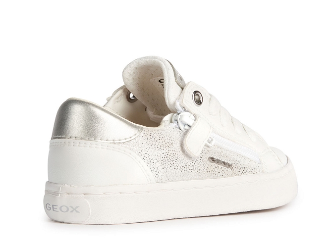 chaussures a lacets -  - junior fille - Synthétique - Blanc - Geox4706503_4
