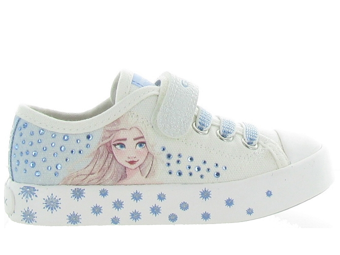 Geox baskets et sneakers j1504a ciak girl blanc4707501_2