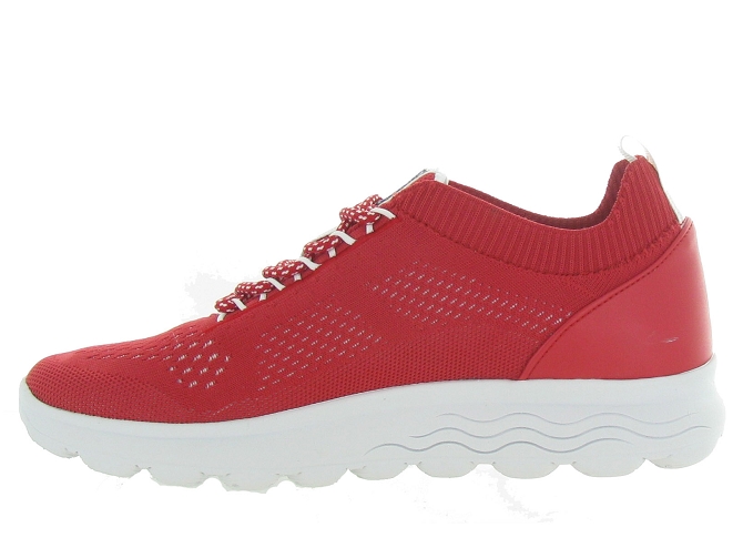 Geox baskets et sneakers d15nua spherica rouge4709704_4