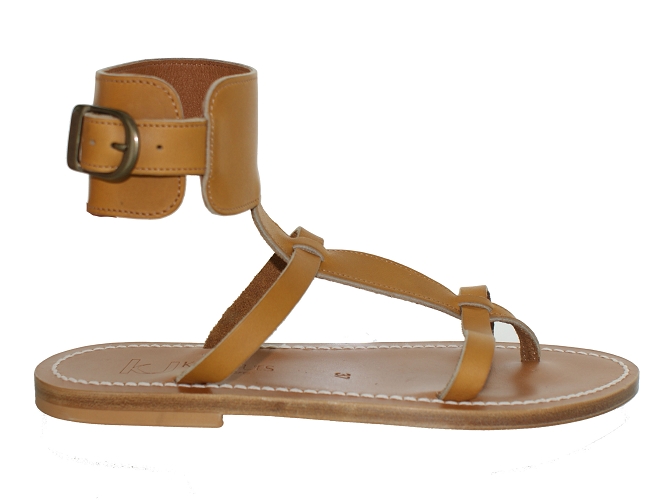 K.jacques nu pieds caravelle marron4711901_2
