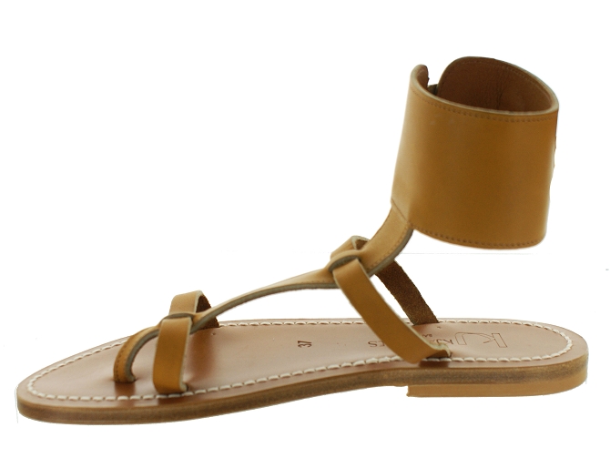 K.jacques nu pieds caravelle marron4711901_4