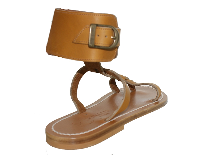 K.jacques nu pieds caravelle marron4711901_5