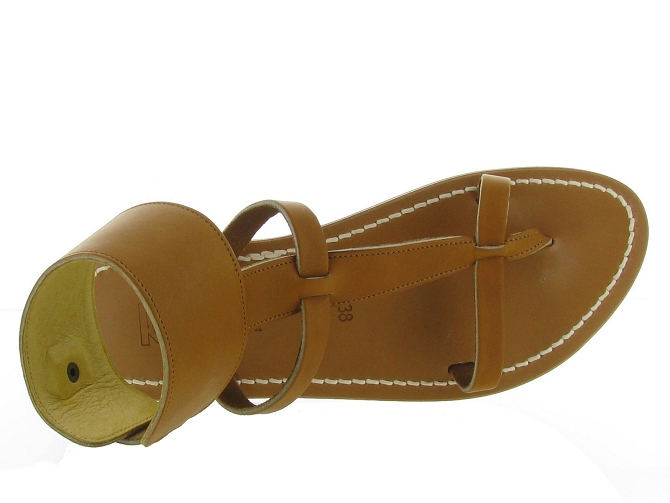 K.jacques nu pieds caravelle marron4711901_6