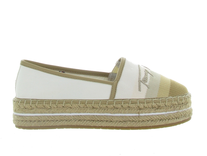 Tommy hilfiger espadrilles gradient espadrille blanc4713702_2