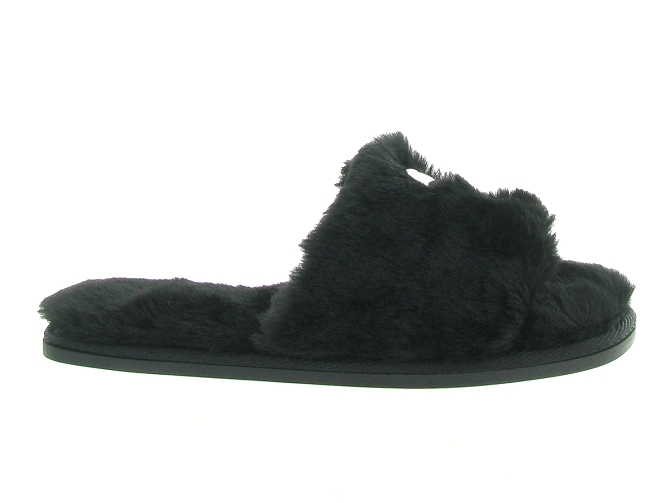 Karl lagerfeld chaussons et pantoufles salotto 2 ikonic slip noir4718301_3