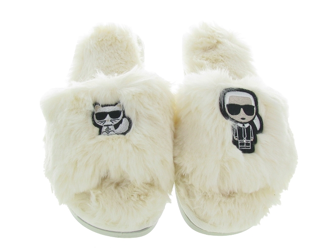 Karl lagerfeld chaussons et pantoufles salotto 2 ikonic slip 