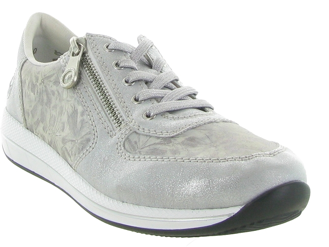 Rieker baskets et sneakers n1112 argent4720801_3